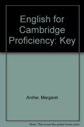 Couverture du produit · Key