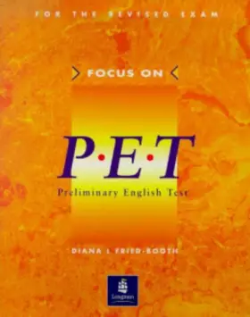 Couverture du produit · Focus on PET Students' Book