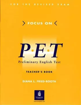 Couverture du produit · Focus on PET Teachers Book