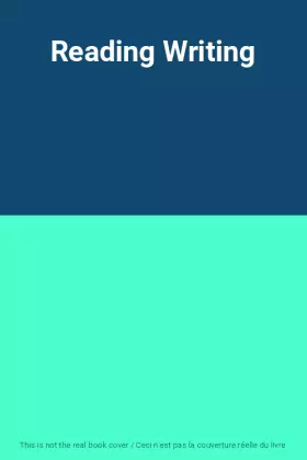 Couverture du produit · Reading Writing