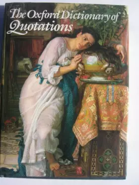 Couverture du produit · Oxford Dictionary of Quotations