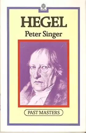 Couverture du produit · Hegel (Past Masters)