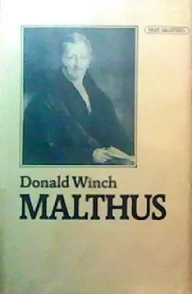 Couverture du produit · Malthus (Past Masters)
