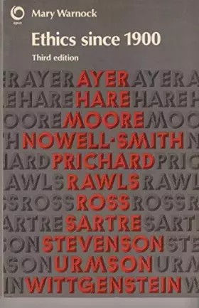 Couverture du produit · Ethics Since 1900