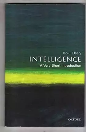 Couverture du produit · Intelligence: A Very Short Introduction