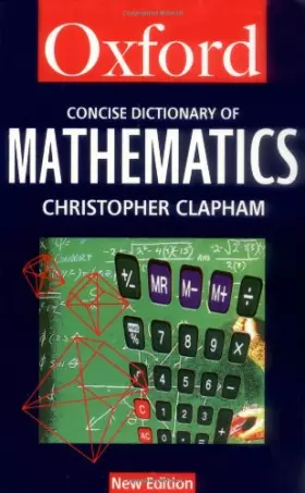 Couverture du produit · The Concise Oxford Dictionary of Mathematics
