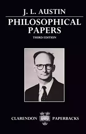 Couverture du produit · AUSTIN:PHILOSOPHICAL PAPERS 3/E CP PAPER (Clarendon Paperbacks)