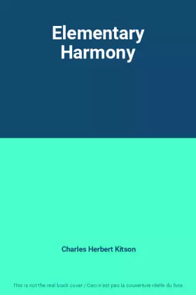 Couverture du produit · Elementary Harmony