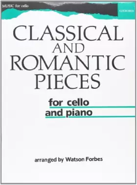 Couverture du produit · Classical and Romantic Pieces for Cello