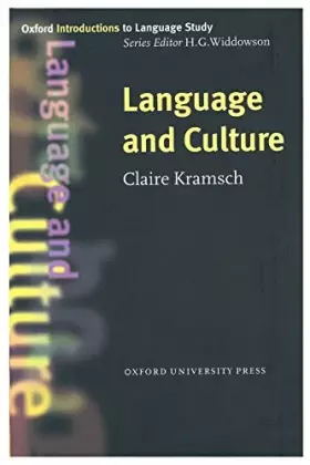 Couverture du produit · Language and Culture