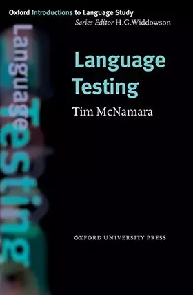 Couverture du produit · Language Testing