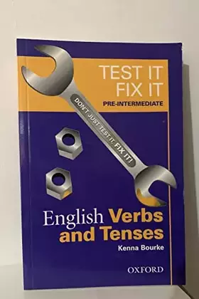 Couverture du produit · Test It Fix It. Intermediate English Grammar
