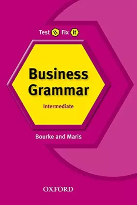 Couverture du produit · Test It, Fix It Business Grammar