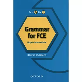 Couverture du produit · Test It Fix It Grammar for FCE Upper-Intermediate