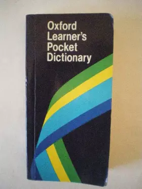 Couverture du produit · Oxford Learner's Pocket Dictionary