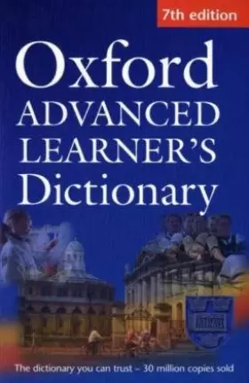 Couverture du produit · Oxford advanced learner's dictionary