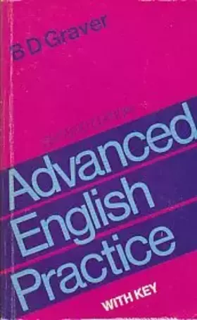 Couverture du produit · Advanced English Practice: w. Key