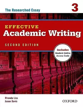 Couverture du produit · Effective Academic Writing 2e Student Book 3