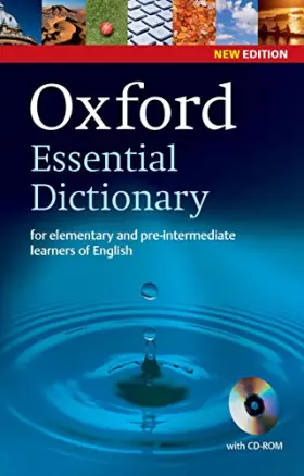Couverture du produit · Oxford Essential Dictionary and CD-ROM Pack 2E: Oxford Essential Dictionary and CD-ROM Pack 2E
