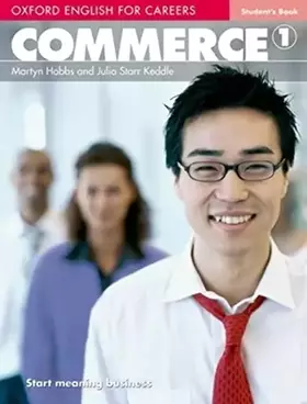 Couverture du produit · Commerce 1. Student's Book