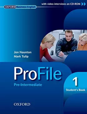 Couverture du produit · ProFile 1: Student's Pack