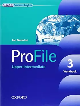Couverture du produit · ProFile 3: Workbook