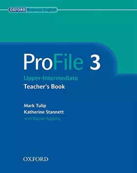 Couverture du produit · ProFile 3: Teacher's Book