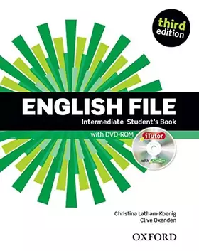 Couverture du produit · English File : Intermediate Student's Book (1DVD)