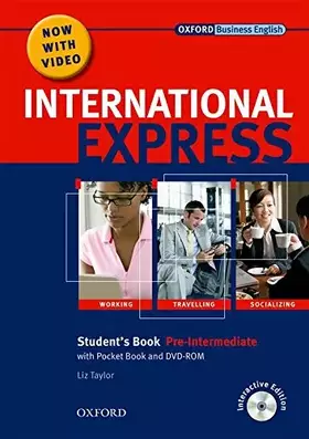 Couverture du produit · International Express, Interactive Editions: Pre-Intermediate: Student's Pack: (Student's Book, Pocket Book & DVD)