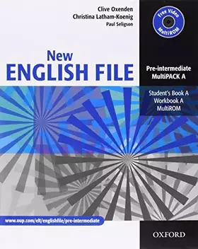 Couverture du produit · New English File Pre-Intermediate. MultiPACK a