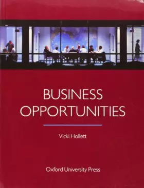 Couverture du produit · Business Opportunities: Student's Book