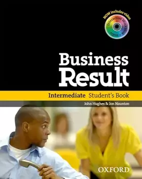 Couverture du produit · Business Result Intermediate. Student's Book with DVD-ROM + Online Workbook Pack