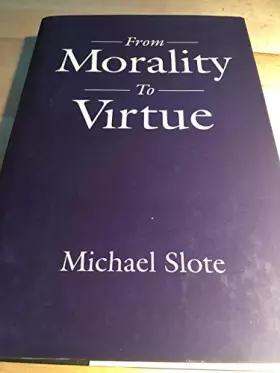 Couverture du produit · From Morality to Virtue
