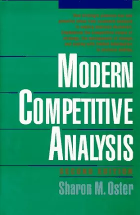Couverture du produit · Modern Competitive Analysis