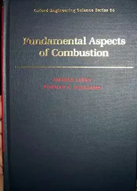 Couverture du produit · Fundamental Aspects of Combustion