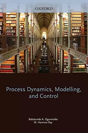 Couverture du produit · Process Dynamics, Modeling, and Control