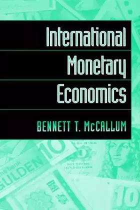 Couverture du produit · International Monetary Economics
