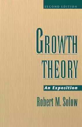 Couverture du produit · Growth Theory: An Exposition