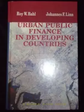 Couverture du produit · Urban Public Finance in Developing Countries