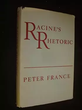 Couverture du produit · Racine's Rhetoric