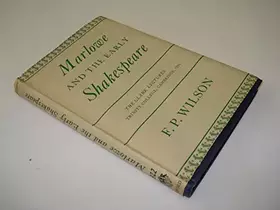 Couverture du produit · Marlowe and Early Shakespeare