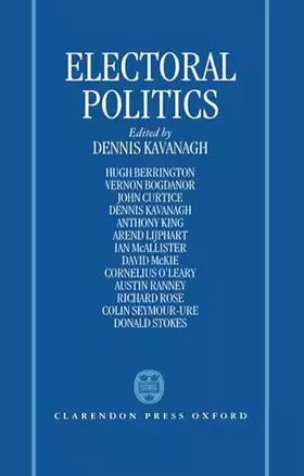 Couverture du produit · Electoral Politics