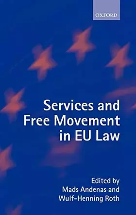 Couverture du produit · Services and Free Movement in EU Law