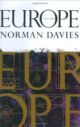 Couverture du produit · Europe: A History