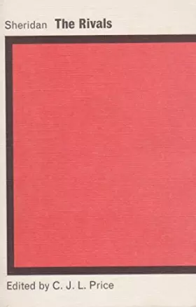 Couverture du produit · The Rivals: R.B. Sheridan