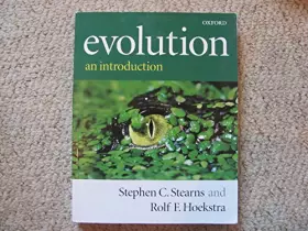 Couverture du produit · Evolution: An Introduction