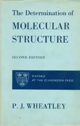 Couverture du produit · Determination of Molecular Structure