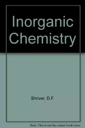 Couverture du produit · Inorganic Chemistry