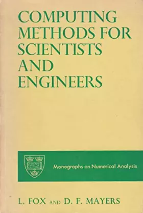Couverture du produit · Computing Methods for Scientists and Engineers