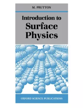 Couverture du produit · Introduction to Surface Physics